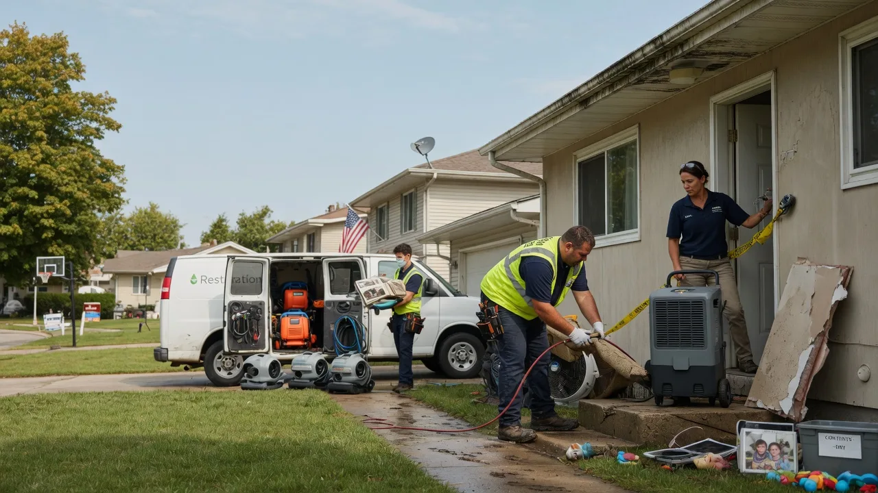 Water Damage Restoration in Lewisville, MN near me